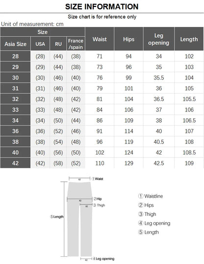Business Formal Mens Casual Pants Autumn Winter Fashion Anti-wrinkle Straight Stretch Trousers Male Office Classic Suit Pants