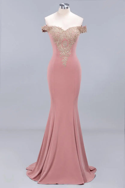 Gold Rose Lace Mermaid Prom Dresses For Women Burgundy Long Sexy Open Back Cap Sleeve Elegant Evening Party Gown Vestido de Gala