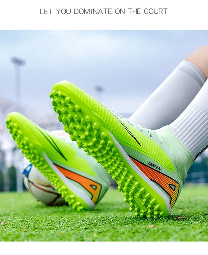 New Men Football Boots Professional Ultralight Match Grass Futsal Soccer Shoes Cleats Women Unisex High-quality TF/FG Sneakers