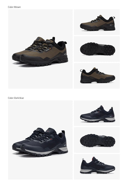 Men Non-Slip Sneakers Wear-Resistant Hiking Shoes Men Anti Splash Water Outdoor Sneakers Male Comfort Walking Shoes