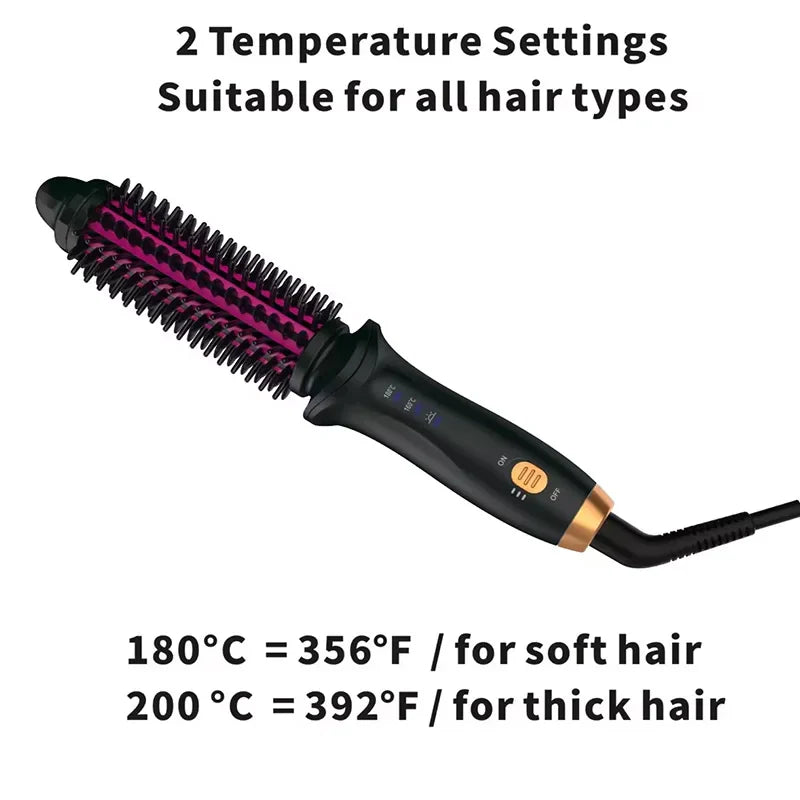 New design adjustable temperature wave styler hair styling tools hair curler rotating portable hair curler comb