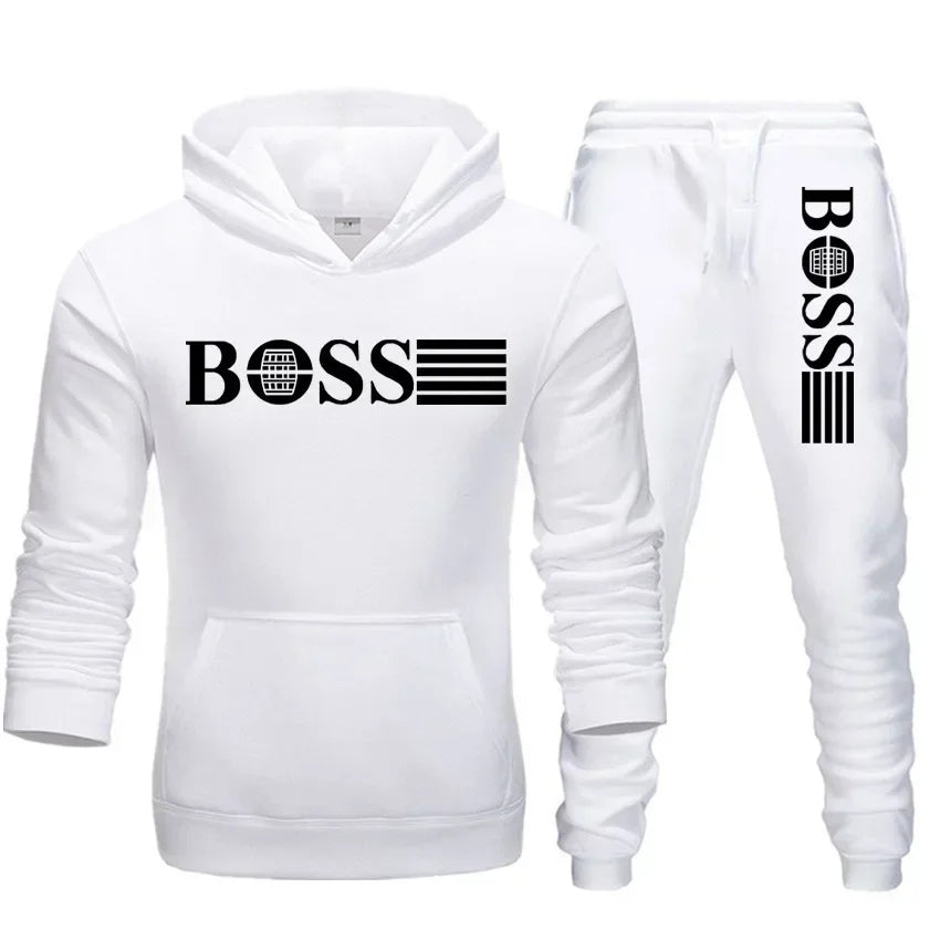 2025 Autumn/Winter fitness sets, men's and women's casual sets, paired with fashionable hooded sweatshirts and sweatpants
