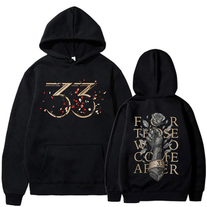 Game Clair Obscur Expedition 33 for Those Who Come After Hoodies Men Clothing Casual Long Sleeves Hooded Sweatshirts Streetwear