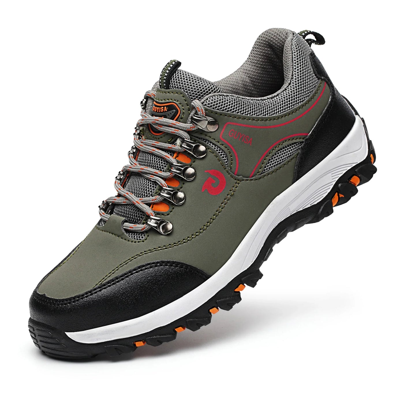 Men's work shoes hiking series for all four seasons with low top