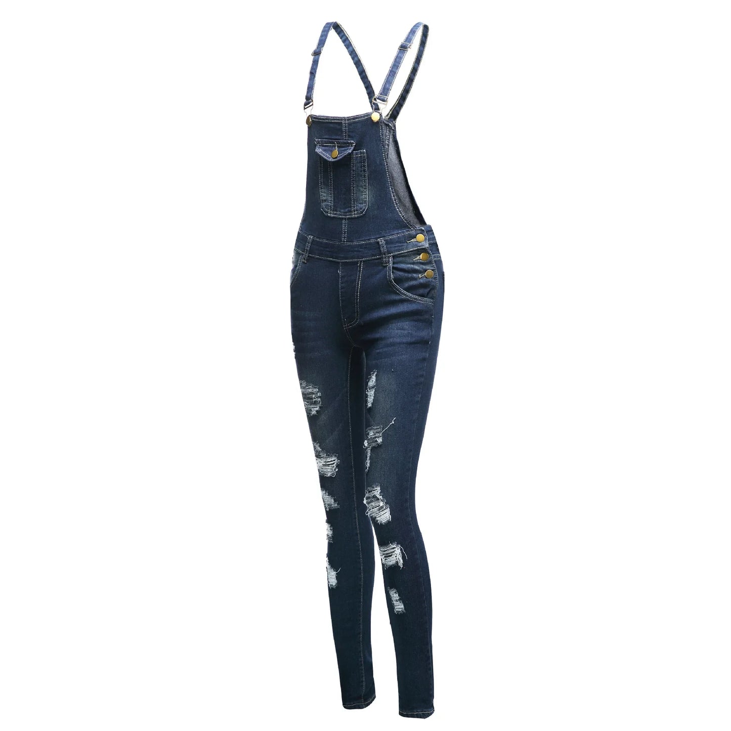 Ripped Jeans Denim Ankle Length Pencil Pants