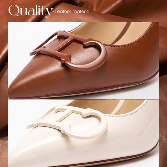 Women's High Heels Spring New Collection Simple Beige Business Women's Shoes