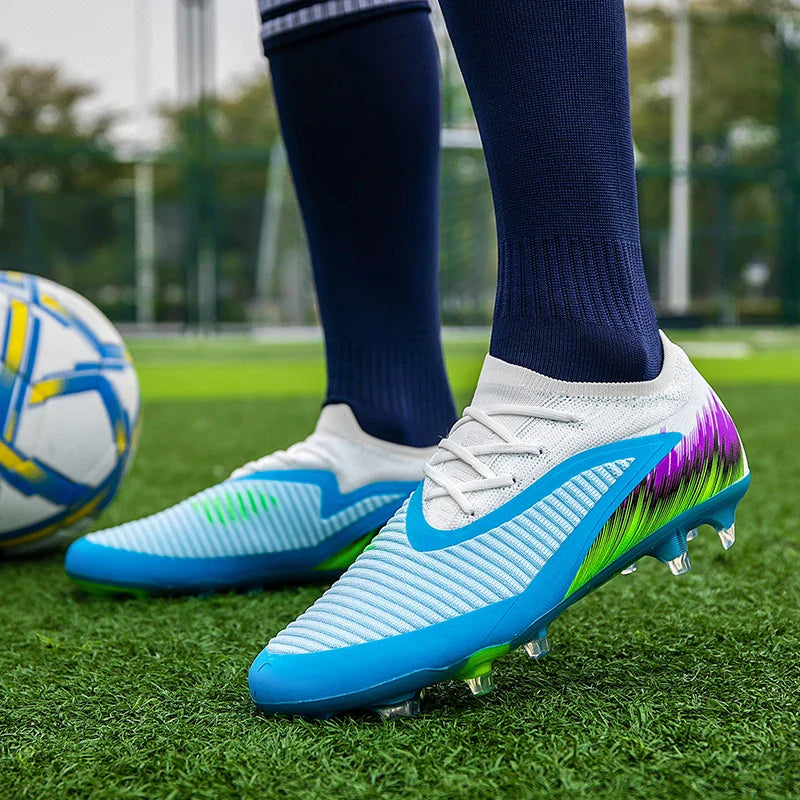 Soccer Shoes with HG Studs for Men & Teen Boys in Multiple Colors
