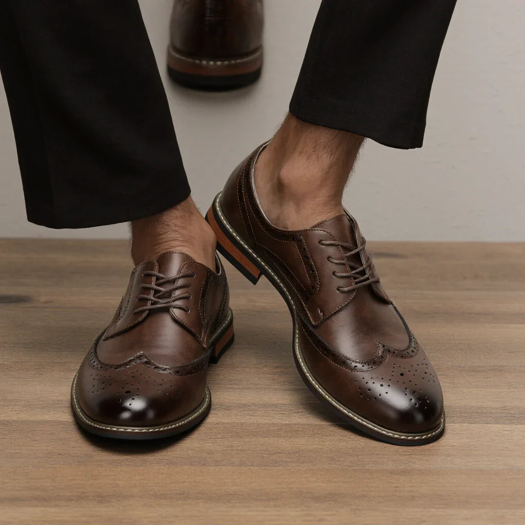 Leather Shoes For Men Business Stylish Gentleman'S Comfortable Formal Shoe
