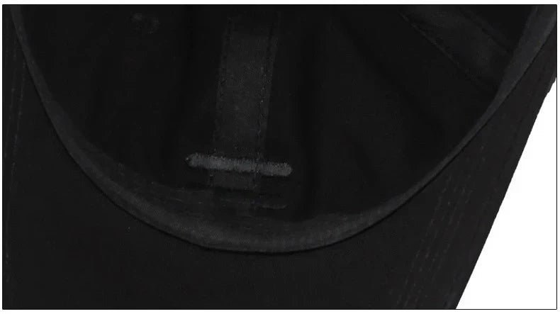 Three Horizontal Lines Embroidery Baseball Caps Spring and Autumn Outdoor Adjustable Casual Hats Sunscreen Hat