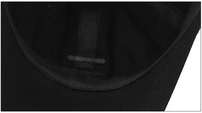 Three Horizontal Lines Embroidery Baseball Caps Spring and Autumn Outdoor Adjustable Casual Hats Sunscreen Hat