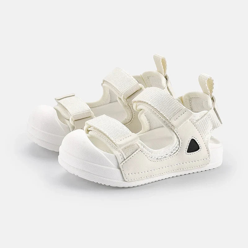 Cheerful Mario Summer Cute Outdoor Sandals for Kids Walking and Travel