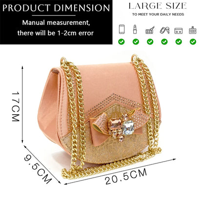 Rhinestone Design INS Hot Sale New Arrivals African Shoes and Bag Set in Blue Color Open Toe Comfortable Women Heels