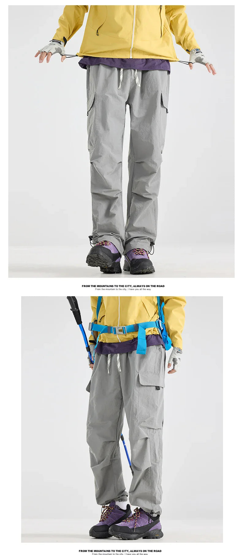 2026 New Men's Water-repellent Hiking Pants Scratch Resistance Fashion Cargo Pants Breathable Trousers Fishing Camping Pants