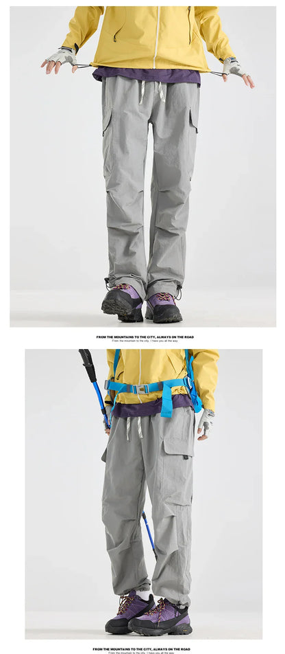 2026 New Men's Water-repellent Hiking Pants Scratch Resistance Fashion Cargo Pants Breathable Trousers Fishing Camping Pants