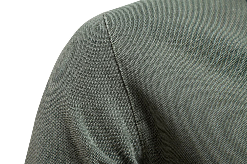 100% Cotton Solid Color Men's Polo Shirts Casual Short Sleeve Turndown Men's Shirts Fashion Streetwear Polos for Men