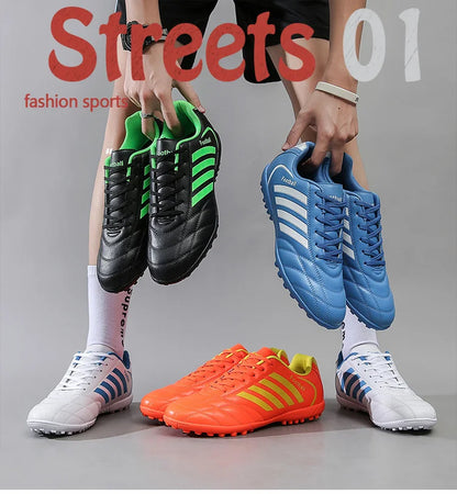 Size 32-44 Kid Low Cut Soccer Shoes Adult Outdoor Running Sneakers Ultralight Sports Ultralight Sports Football Boots