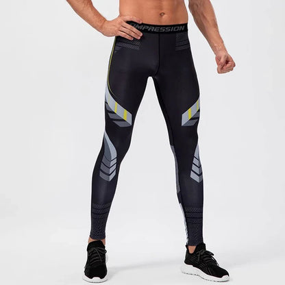 Men's Compression Pants Men Sportswear Training Legging Gym Skinny Trousers Tights Bottoms Jogging Sweatpants Running Pants Men