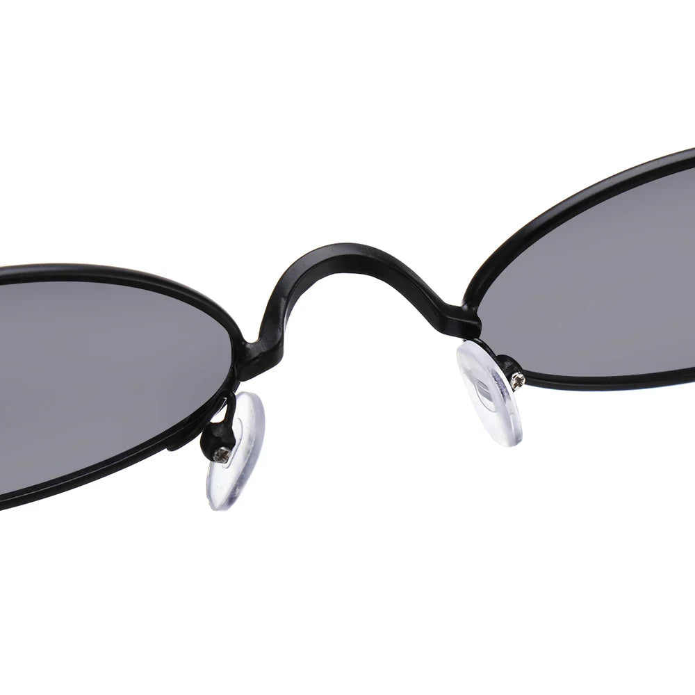 Summer Retro Small Oval Sunglasses Ladies Vintage Shades Cat Eye Sun Glasses Men Women Rectangular Eyeglasses Protection 400UV