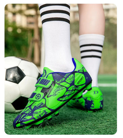 New Men Kids Non-Slip Ultralight Football Boots Professional Cleats Grass Boys Soccer Shoes Match Training Shoes Drop Shipping