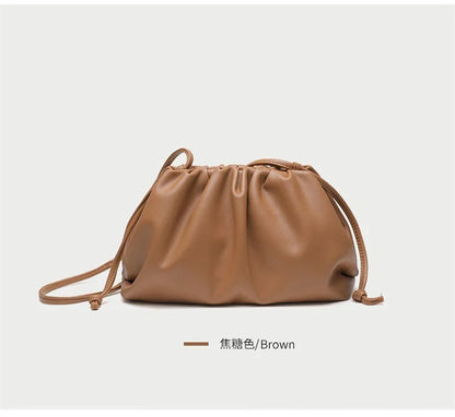 Soft Pu Leather Women Shoulder Bag High Quality Small Cloud Crossbody Bags for Women Fashion Female New Handbags Messenger Bags