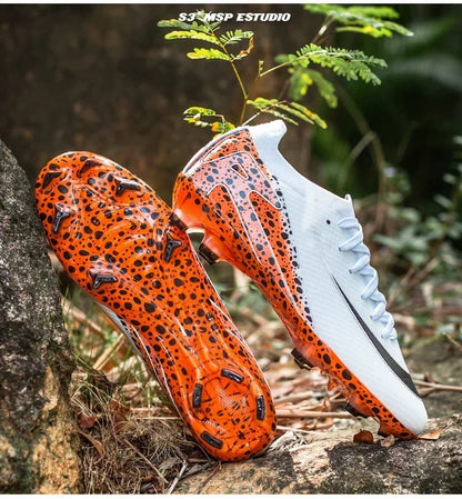 New Men Professional Unisex Soccer Shoes Sport Ultra-light Football Boots Cleats Grass Non-slip Training Match FG/TF