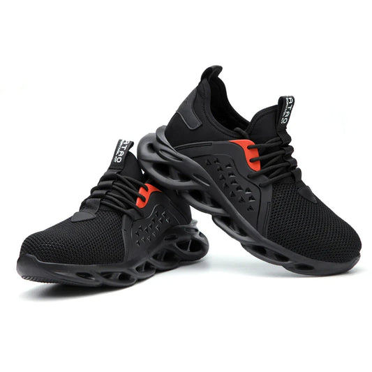 Comfortable Indestructible Safety Shoes Men Work Sneakers Light Security Boots Men Puncture-Proof Work Boots Steel Toe Shoes