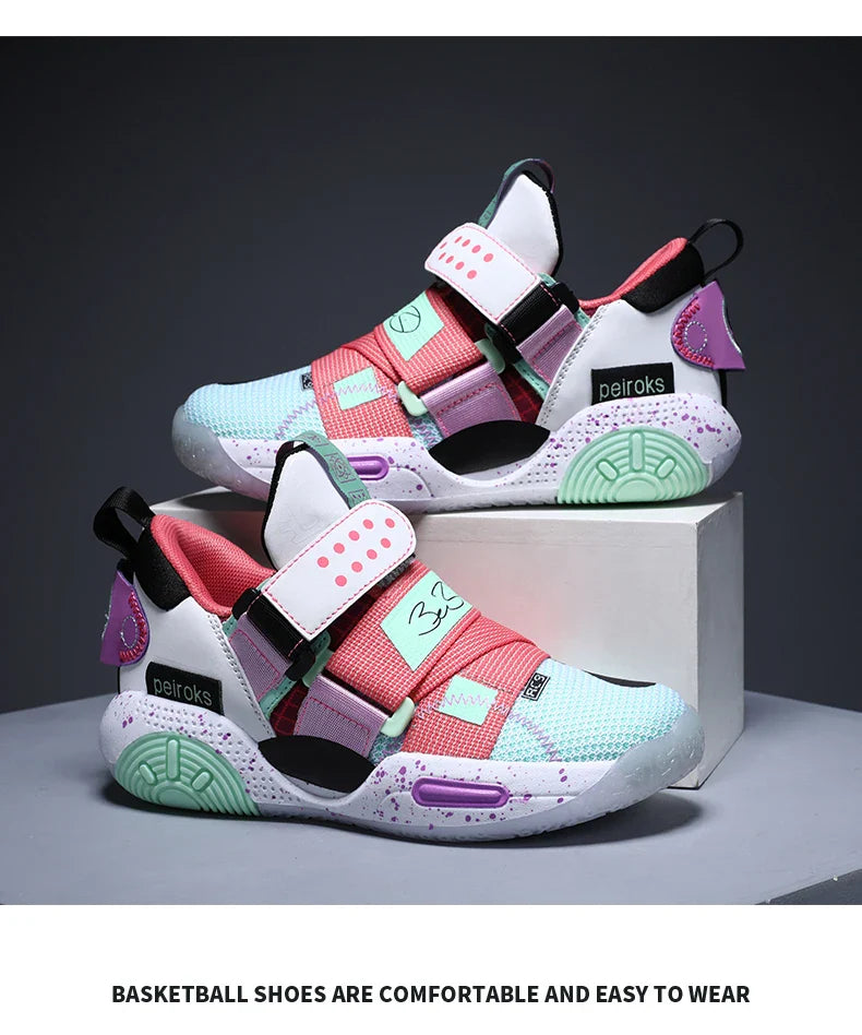 Kids Shoes Running Girls Boys School Casual Sports Tennis Sneakers Basketball Outdoor Lightweight Children Shoes Non-slip
