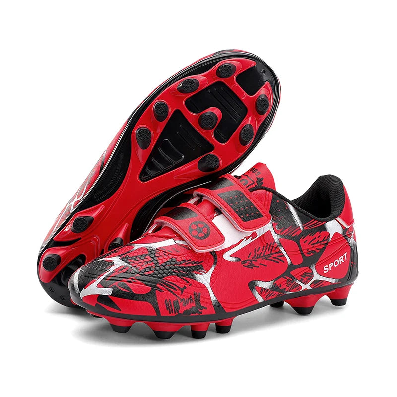 New Men Kids Non-Slip Ultralight Football Boots Professional Cleats Grass Boys Soccer Shoes Match Training Shoes Drop Shipping