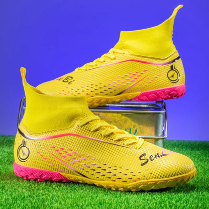 New MenFootball Boots High-quality  Soccer Shoes Professional Outdoor FG/TF Non-Slip Soccer Cleats Training Shoes Ultralight