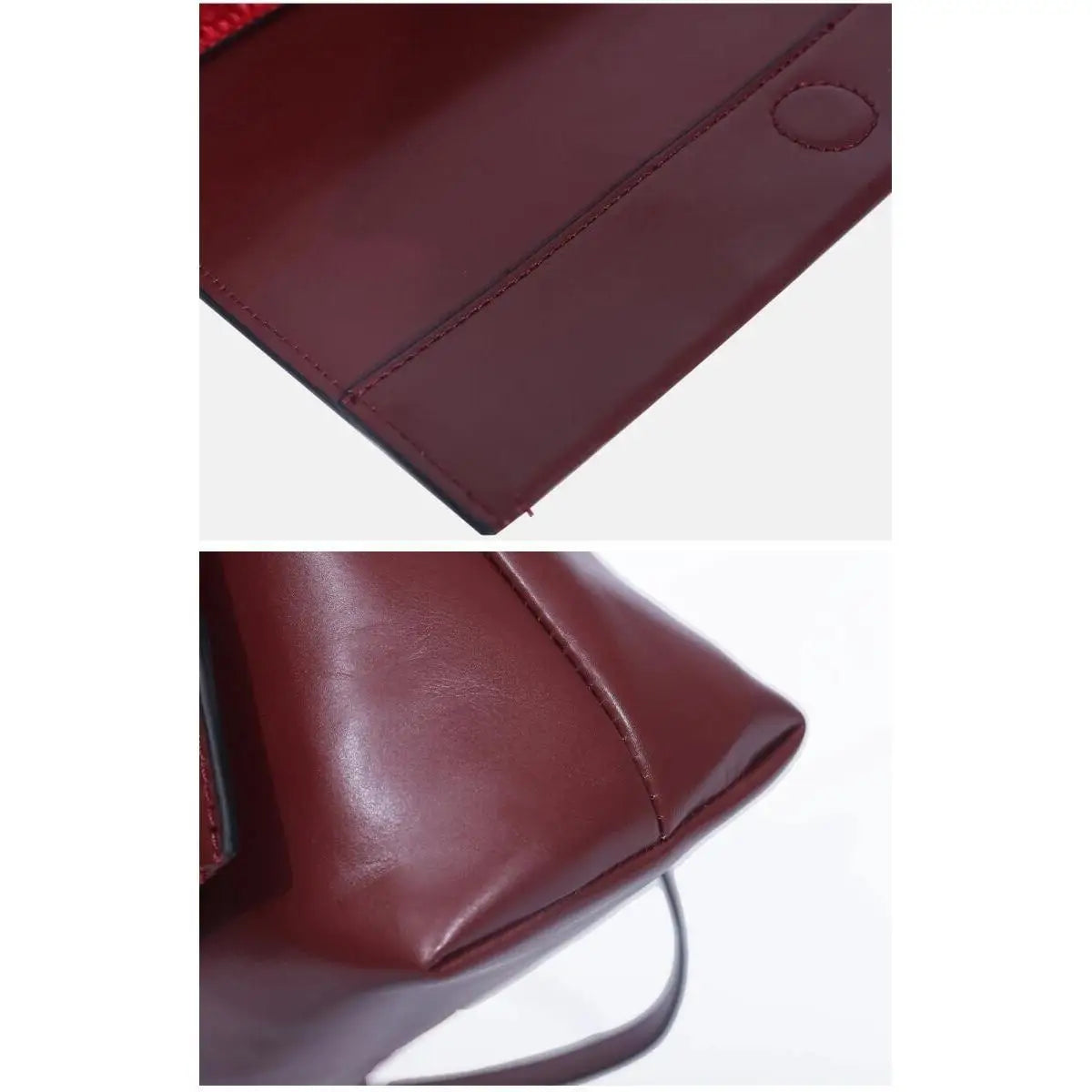 Elegant Black Leather Women Shoulder Bag Metal Logo Flap Handbag Chain Strap Office Commute Daily Casual