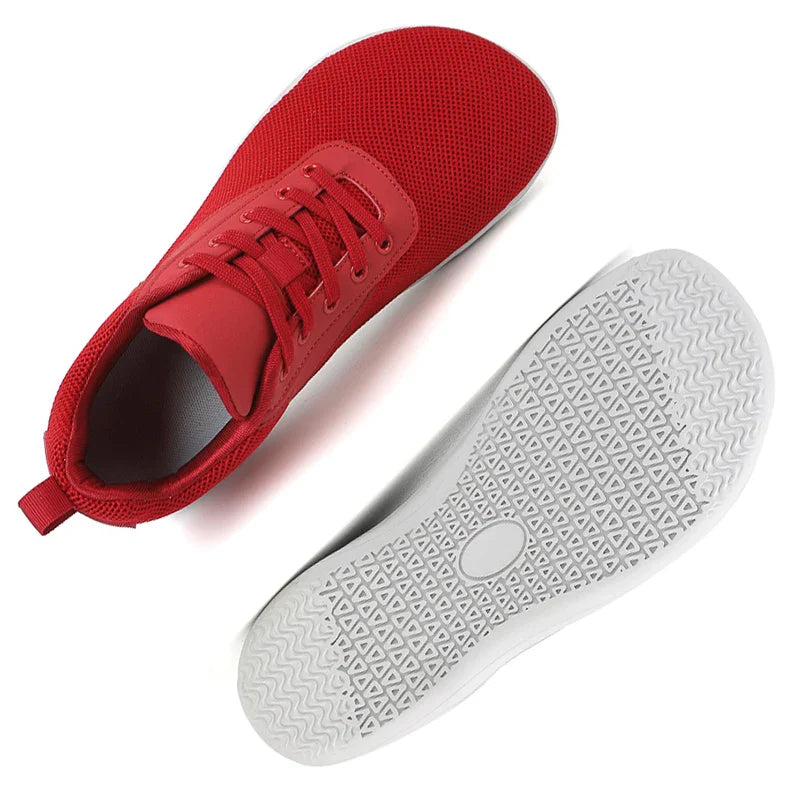 Men's Wide Minimalist Barefoot Sneakers | Unisex Zero Drop Sole | Optimal Relaxation