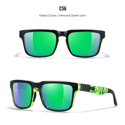 Unisex Square Sunglasses Polarized Coated Lens Suitable For Driving Fishing Sunglasses Anti-Blue Light Computer Eyeglasses