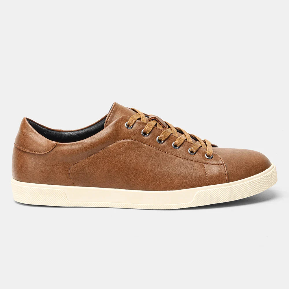Men's casual shoes 2025 brand fashion comfortable leather shoes men