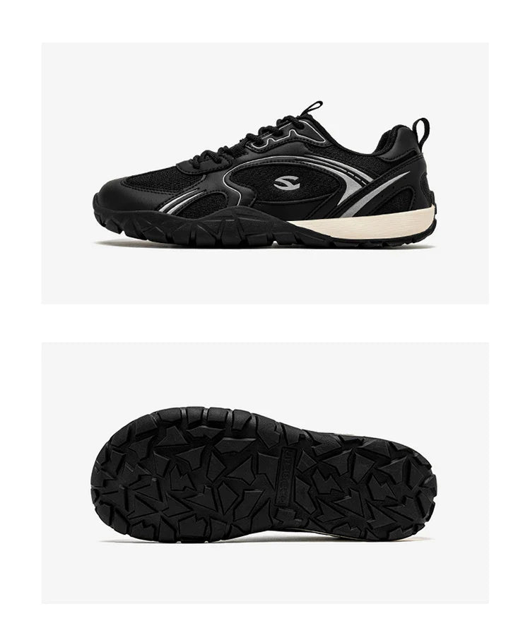 Unisex Wide Toe Barefoot Shoes Minimalist Retro Walking Sneakers Hiking Trail Running Shoes for Men Women