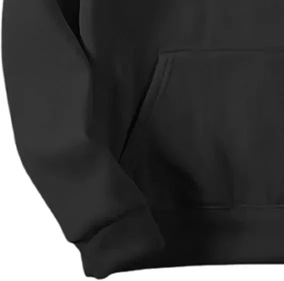 Khaki Hoodie Men Women Anime Character Print Pullover with Japanese Kanji Sleeve Design and Chest Logo Casual