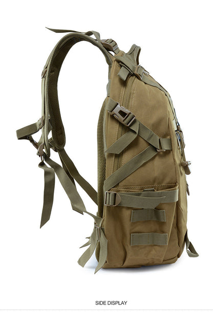 40L Tactical Backpack for Men Camping Hiking Backpacks Reflective Outdoor Travel Bags Survival Molle Climbing Rucksack Bag