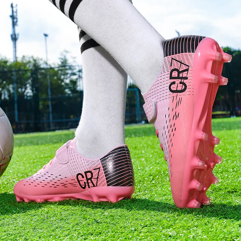 Soccer shoes for men, women, and children, youth sports long-stud new style, student-specific training, authentic long studs,
