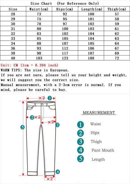 Men New Fashion Winter Warm Jeans Male Fleece Lined Thickened Denim Pants Loose Straight Comfortable Casual Black Blue Trousers