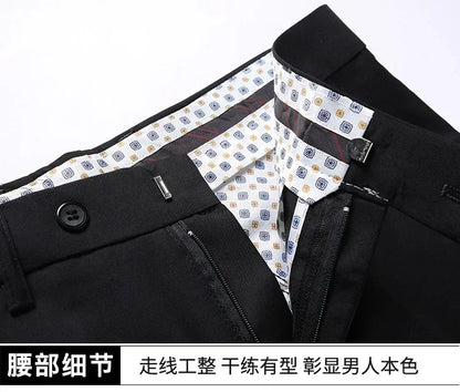 The New Store Offers Discounted Prices  Casual Formal Business Men's Fashionable Gentleman Solid Color All-season Fitted Suit