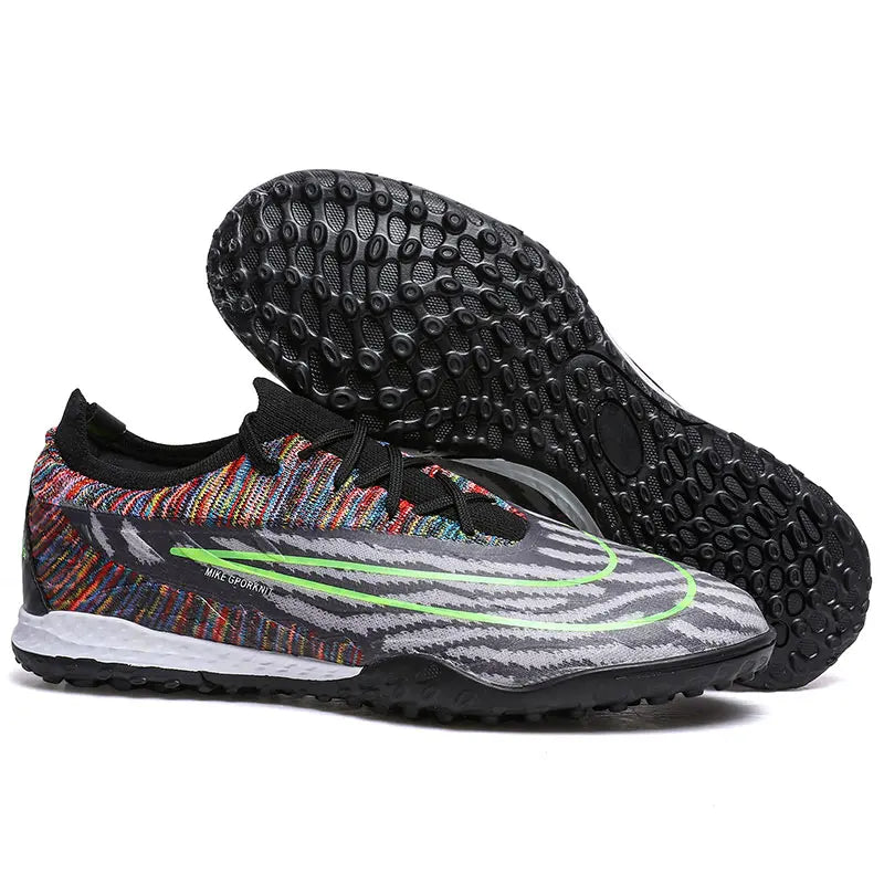 Men Training Football Boots Non-Slip Soccer Shoes Outdoor Cleats Futsal Breathable Sneakers Unisex Comfortable FG/TF Ultralight