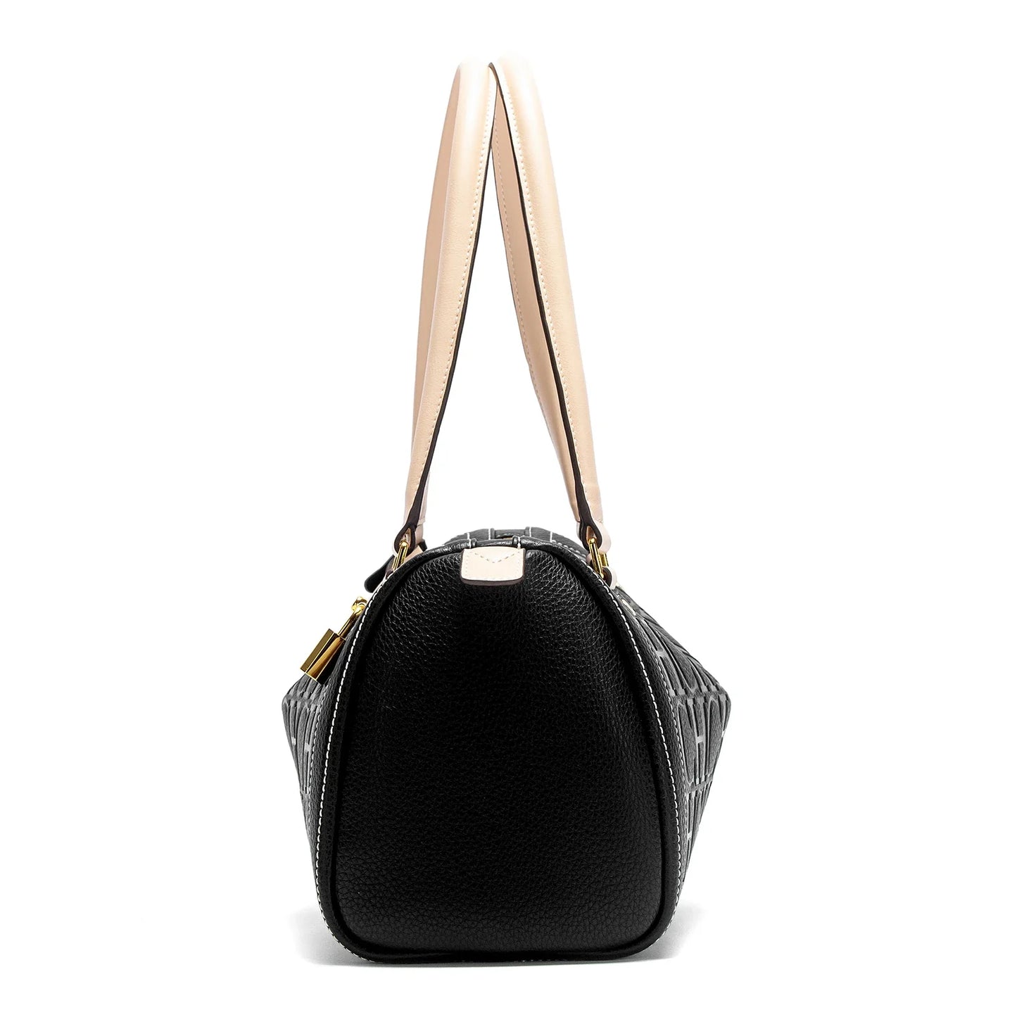 Fashion Classic Women's Boston Bag Autumn Winter New Collection 2025 Letter Design Shoulder Bag Texture Shoulder Bag
