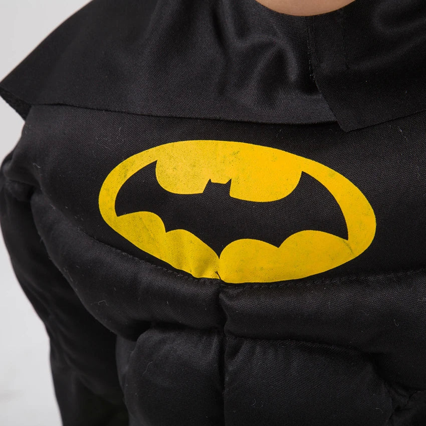 Cosplay Anime Figure Superhero Halloween Costumes for Kids Muscle Jumpsuits Masquerade Carnival Clothes Party Dresses