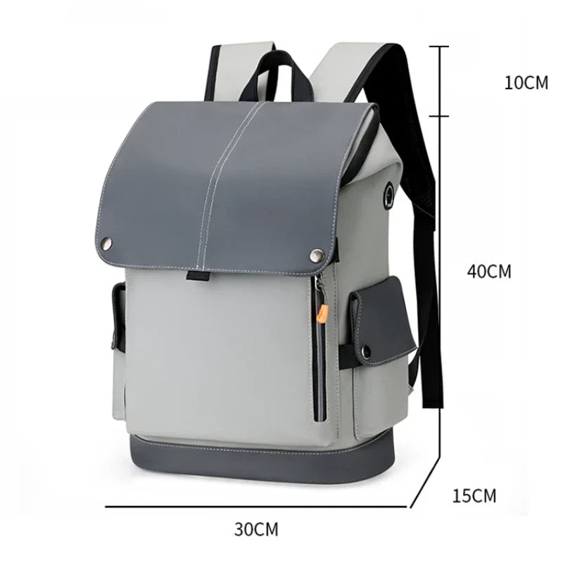 USB Charging Urban Man Backpack Waterproof Rucksack Men's Laptop Backpack Large Computer Backpack for Business Office Outdoor