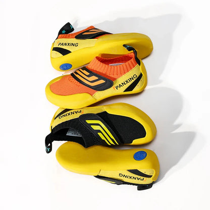 Rock Climbing Shoes Boys Girls Indoor Outdoor Breathable Mesh Beginner Children Rock Climbing Bouldering Training Sports Shoes