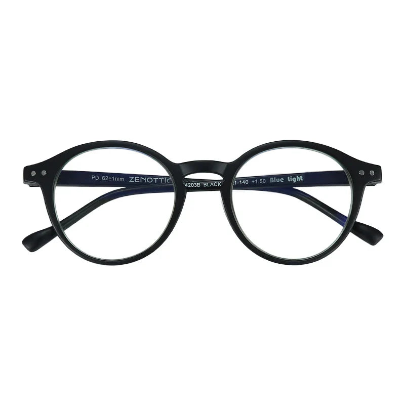 Steampunk Style Glasses (Anti Blue Light Blocking Eyewear) + Clip Lenses