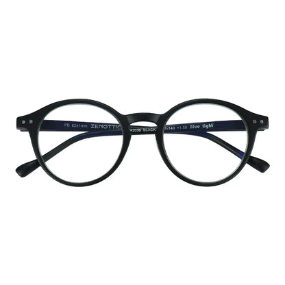 Steampunk Style Glasses (Anti Blue Light Blocking Eyewear) + Clip Lenses（Polarized Sunglasses Clips）for Women Men