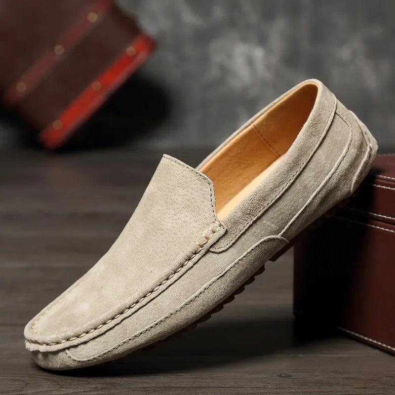 Leather Man Loafers Luxury 2022 Casual Shoes For Men Boat Shoes Handmade Men Slipon Driving Shoes Male Moccasins Zapatos