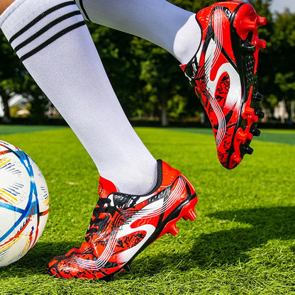 Football Boots Boys Professional  Soccer Shoes Kids Athletics Training Shoes Sports Shoe Girls Outdoor Spikes Chuteira De Campo