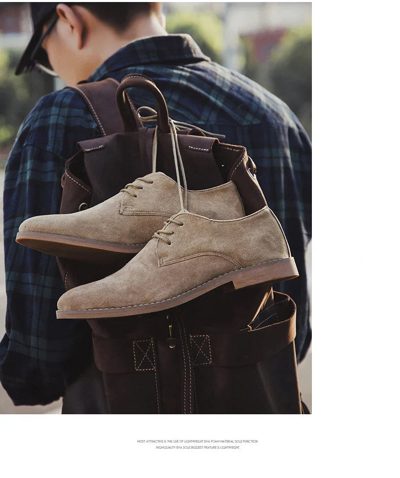 Sapatos Masculinos Derby de Luxo, Sapatos de Couro de Camurça de Alta Qualidade para Homens, Sapatos Casuais de Negócios, Sapatos de Amarrar Masculinos para Festas e Casamentos, Tamanho Grande