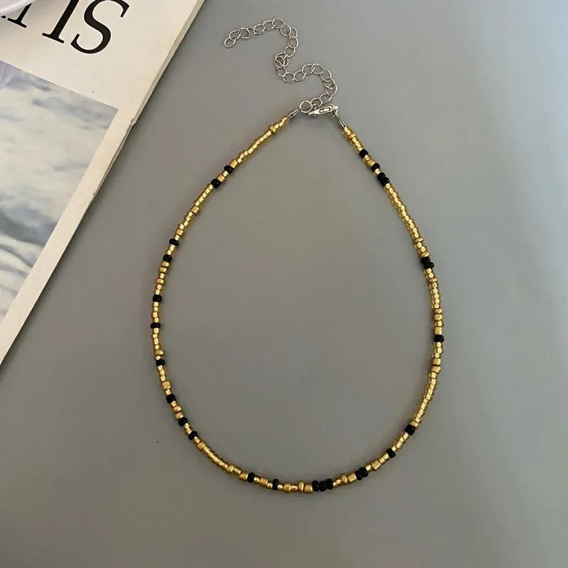 Choker Chain Fashion  Charm Collar Colorful Handmade Colar Collar Necklace Jewelry Femme